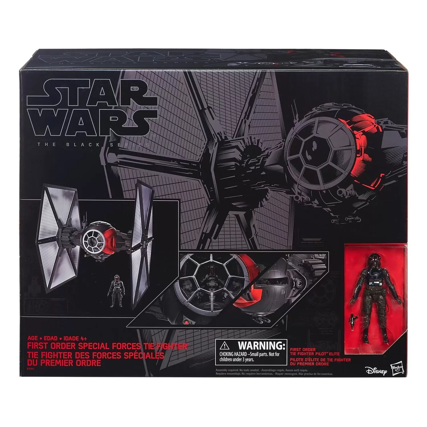 Black Series Red - 6 inches - First Order Special Forces Tie Fighter
