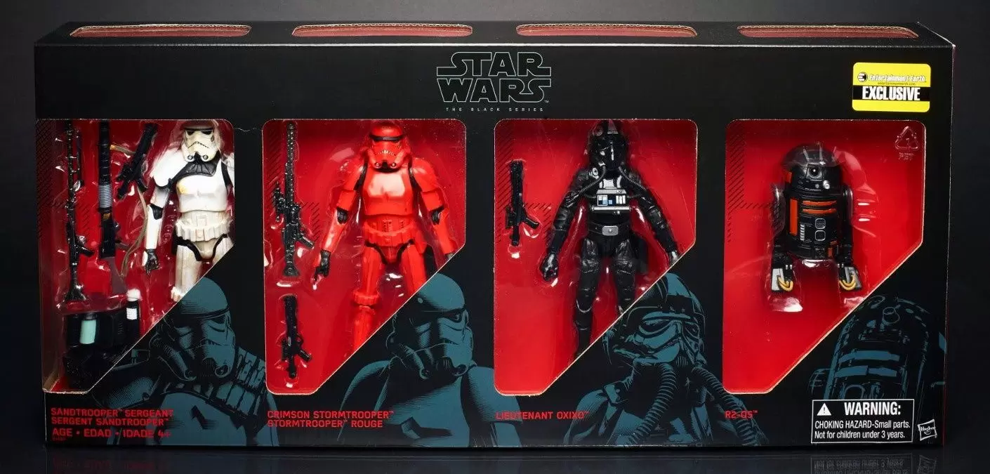 Black Series Red - 6 pouces - Imperial Forces 4-pack (Exclusive)