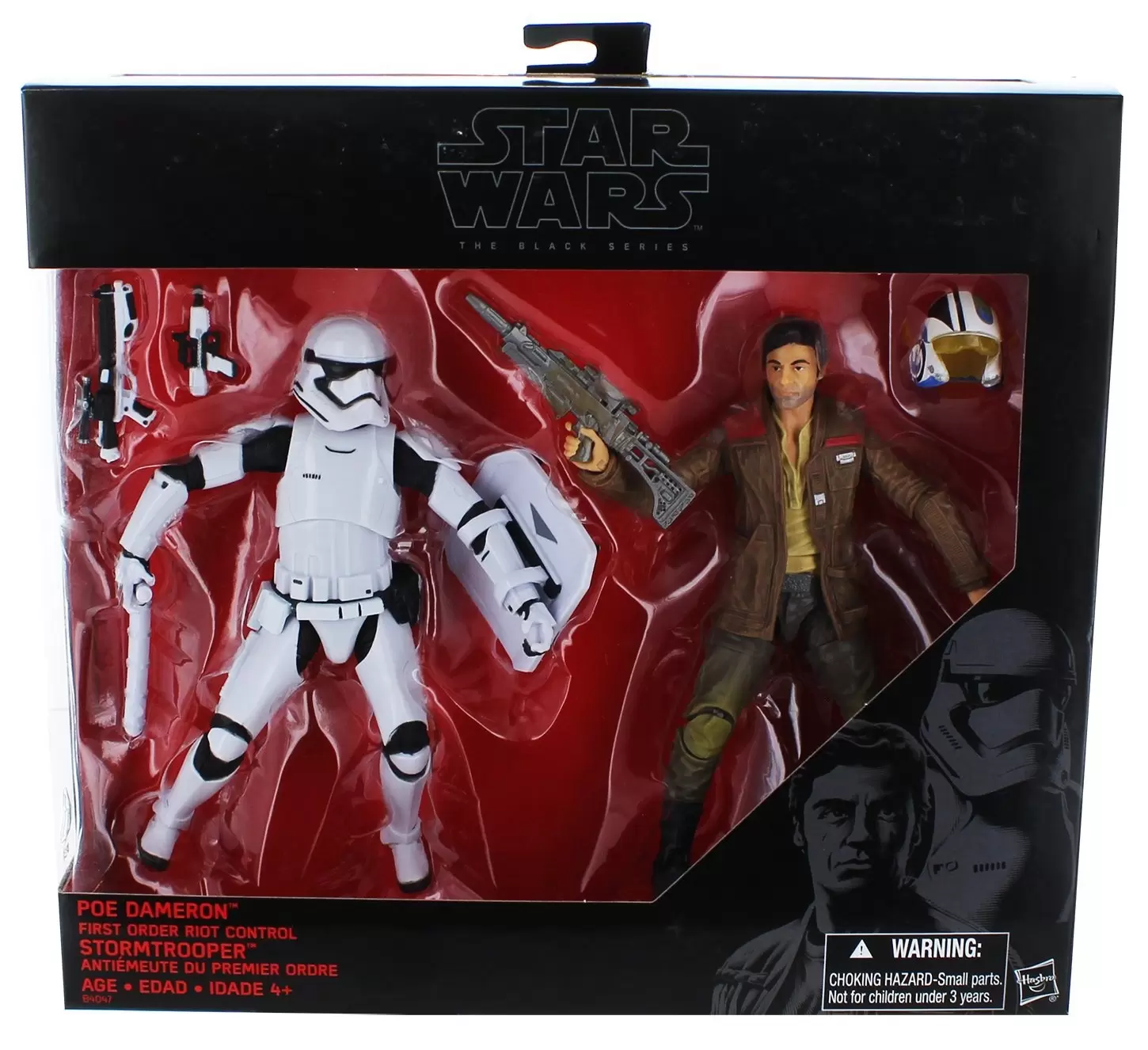 Black Series Red - 6 inches - Poe Dameron & Riot Control Stormtrooper