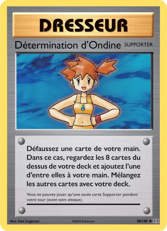Pokémon XY Evolutions - Détermination d\'Ondine
