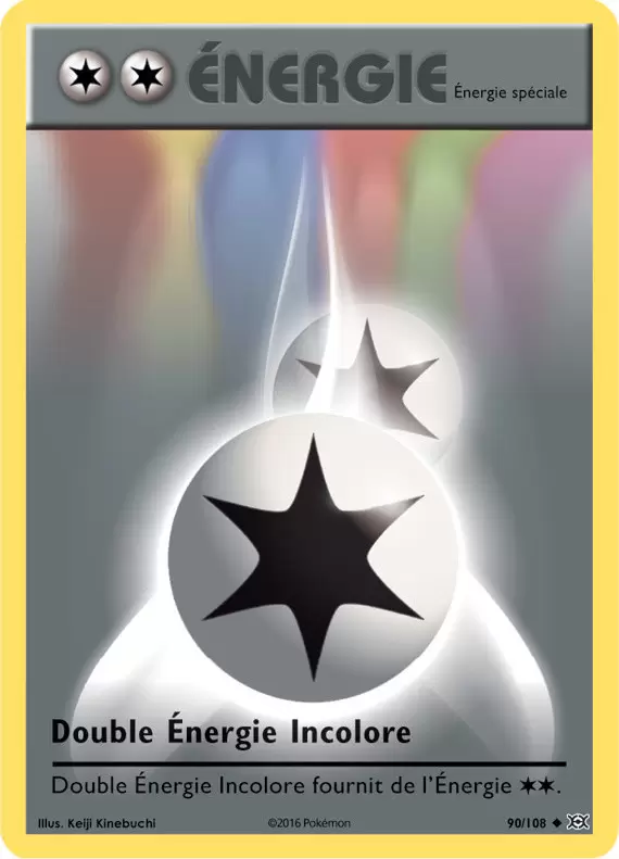 Pokémon XY Evolutions - Double Énergie Incolore