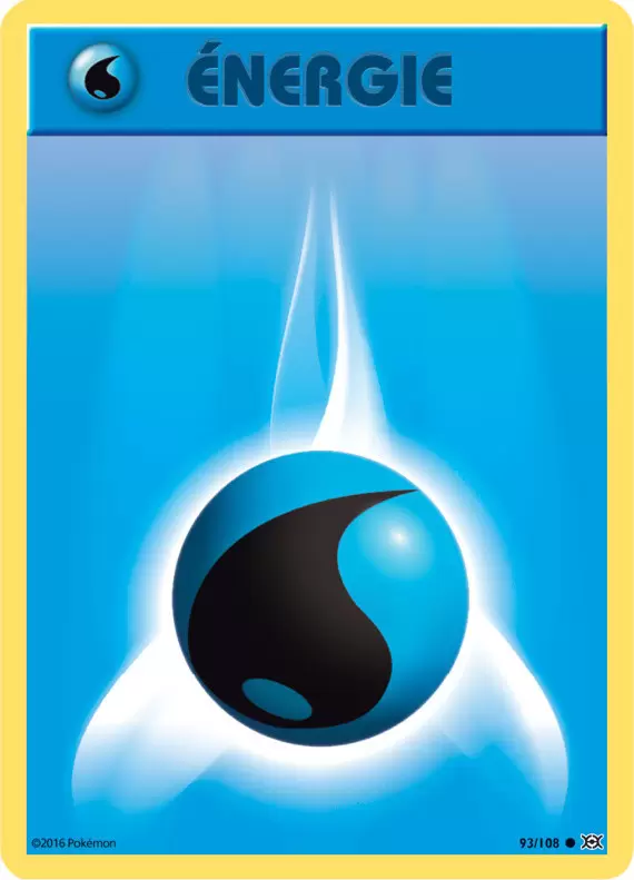 Pokémon XY Evolutions - Energie Eau