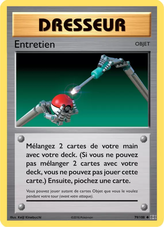 Pokémon XY Evolutions - Entretien