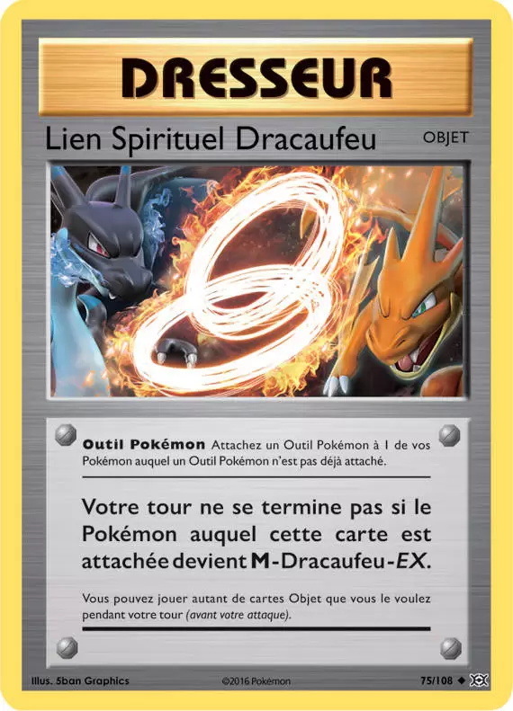 Pokémon XY Evolutions - Lien Spirituel Dracaufeu