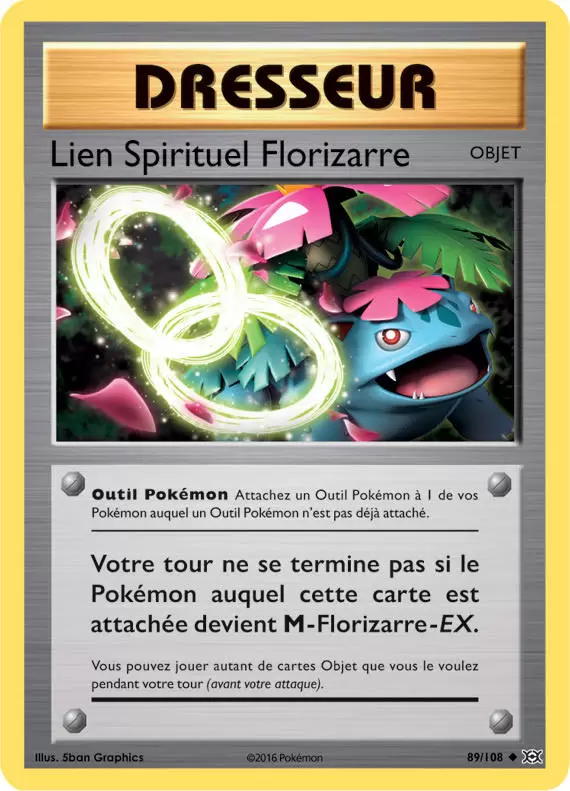 Pokémon XY Evolutions - Lien Spirituel Florizarre