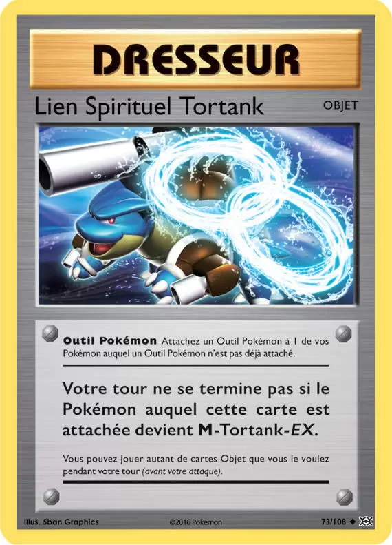 Pokémon XY Evolutions - Lien Spirituel Tortank