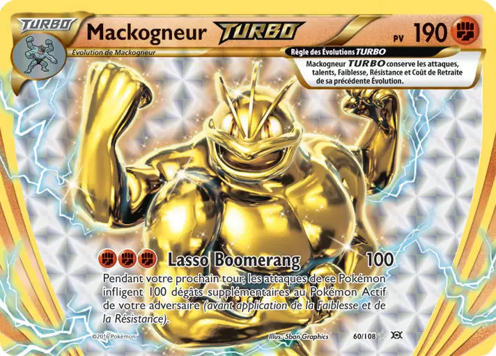Pokémon XY Evolutions - Mackogneur TURBO
