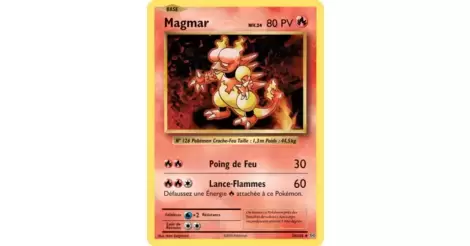 Magmar Carte Pokemon 108 Pokemon Xy Evolutions