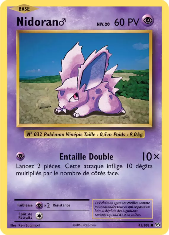 Pokémon XY Evolutions - Nidoran