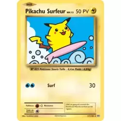 Pikachu Surfeur