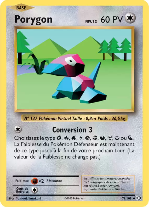 Pokémon XY Evolutions - Porygon