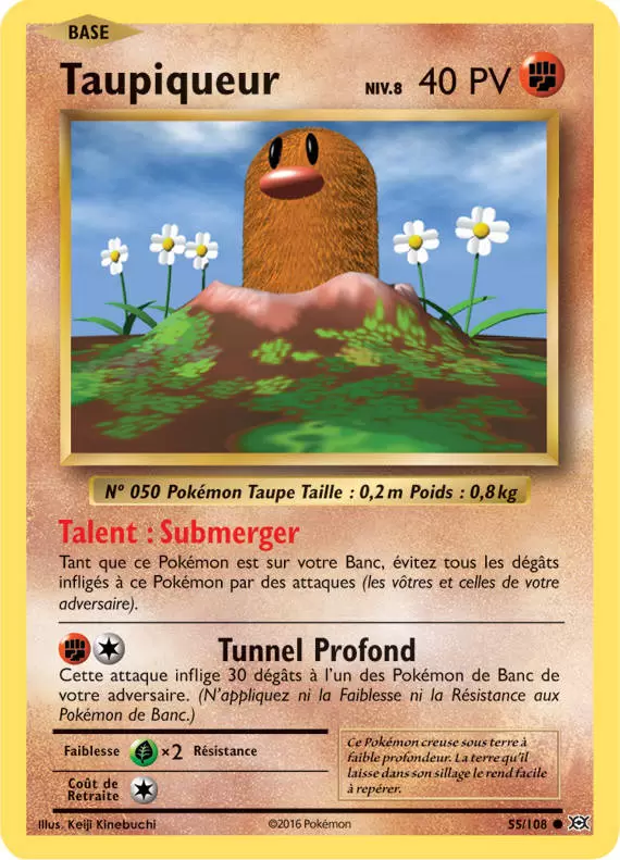 Pokémon XY Evolutions - Taupiqueur