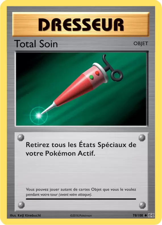 Pokémon XY Evolutions - Total Soin