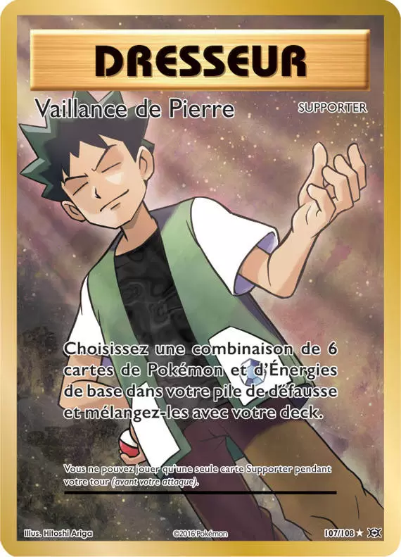 Pokémon XY Evolutions - Vaillance de Pierre