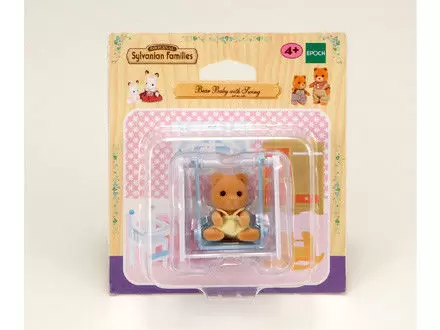Sylvanian Families (Europe) - Bear Baby with Swing