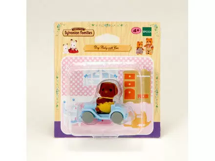 Sylvanian Families (Europe) - Dog Baby With Car