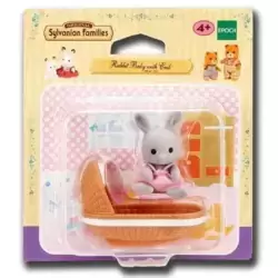 Sylvanian Families 5200 Rabbit on Pushchair Baby Carry Case 