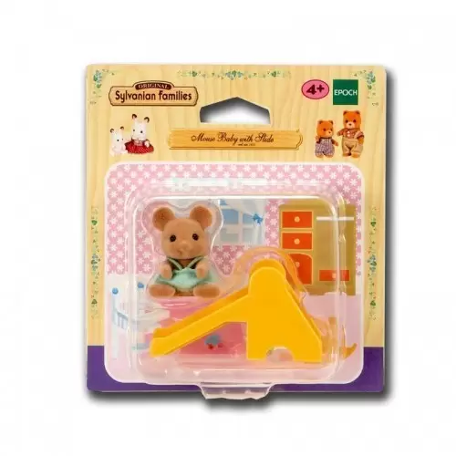 Sylvanian Families (Europe) - Mouse Baby With Slide