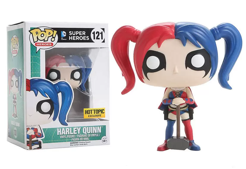 POP! Heroes - DC Super Heroes - Harley Quinn Blue And Red