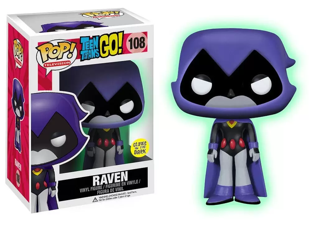 POP! Television - Teen Titans Go! - Raven Glow In The Dark