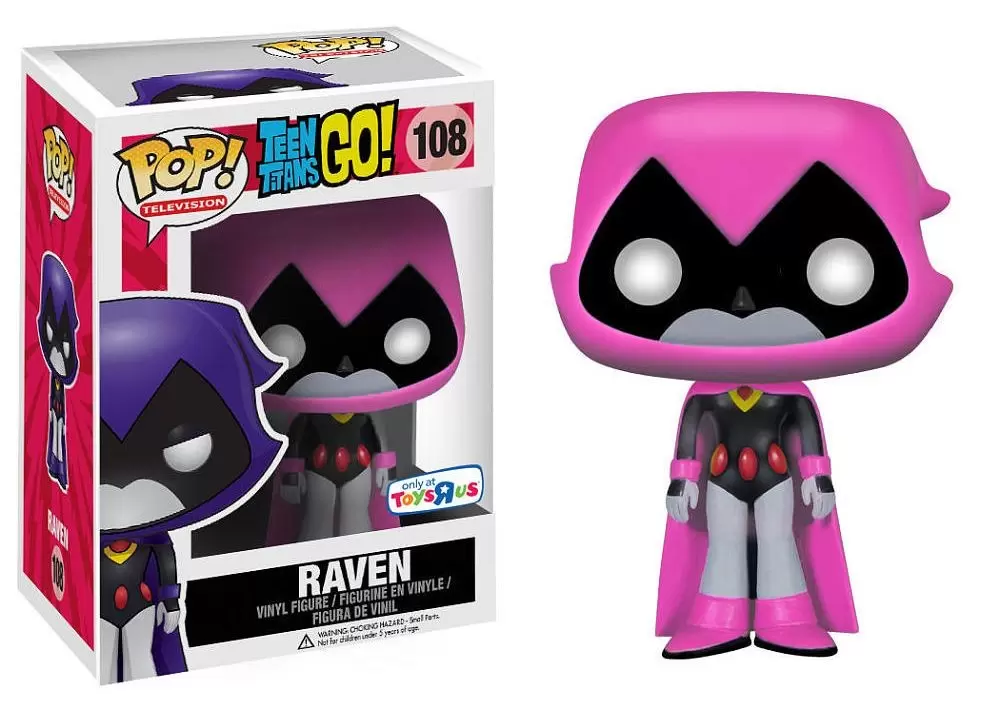 POP! Television - Teen Titans Go! - Raven Pink