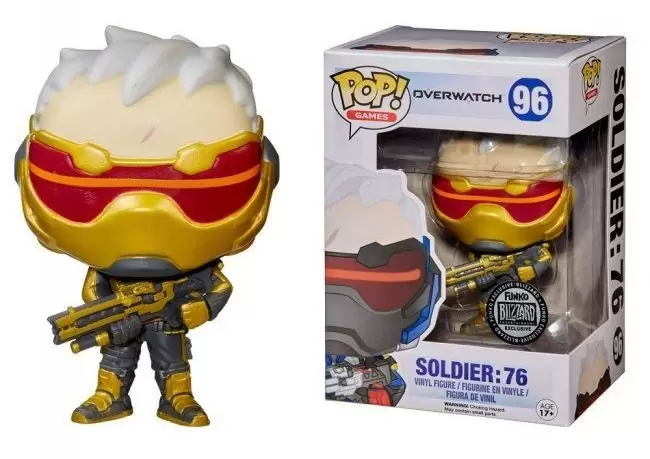 POP! Games - Overwatch - Soldier 76 Red And Yellow
