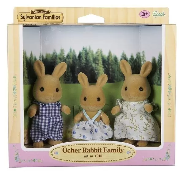 Sylvanian Families (Europe) - Famille Lapin Ocre