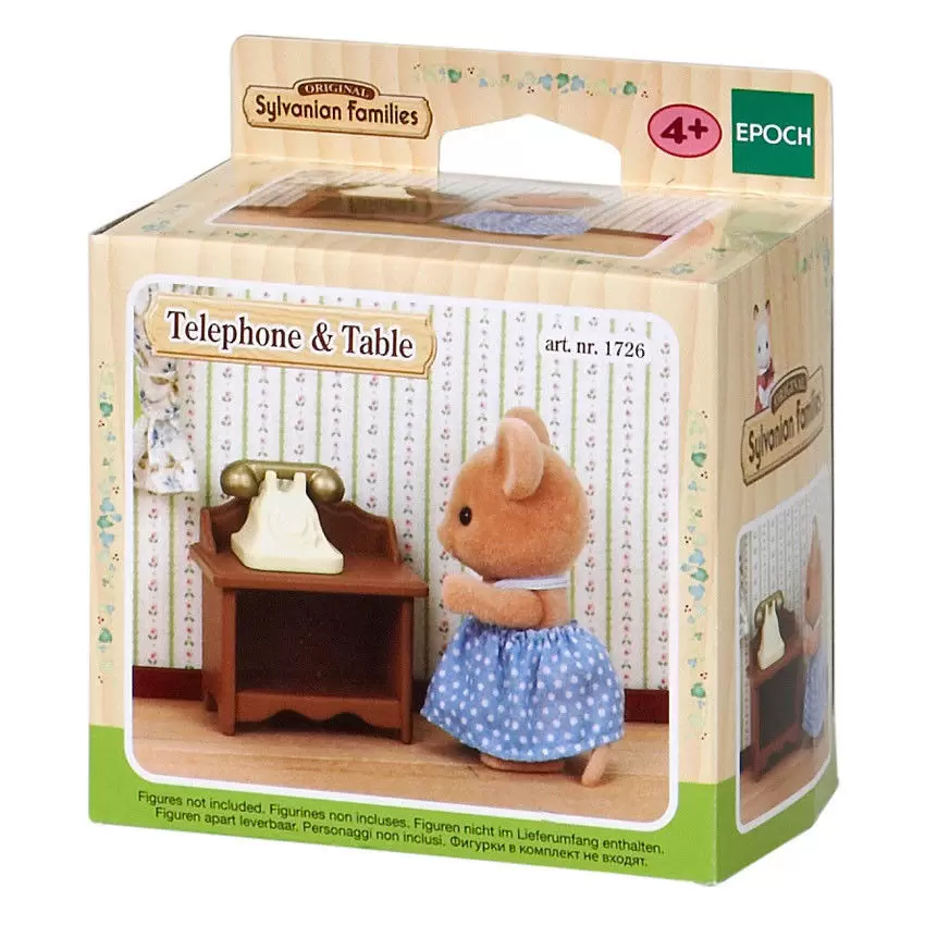 Sylvanian Families (Europe) - Telephone And Table