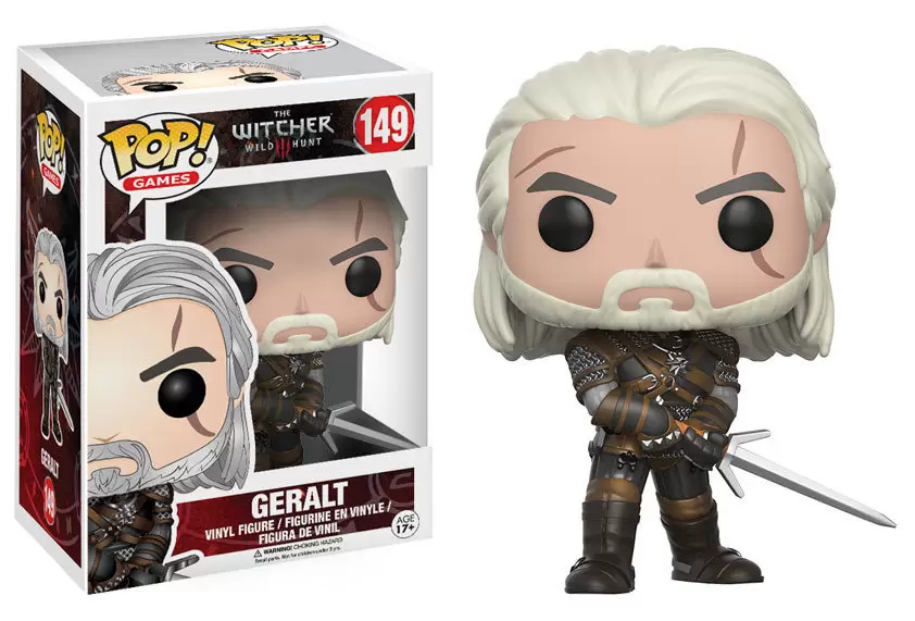 POP! Games - The Witcher Wild Hunt - Geralt
