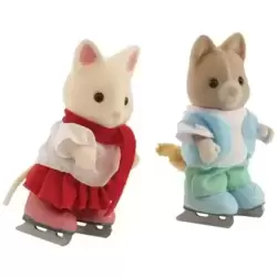 Couple de Danseurs sur Glace