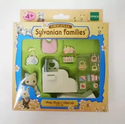 Sylvanian Families (Europe) - Bébé Chat Avec Tobbogan