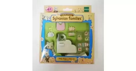 Baby Cat With Slide Sylvanian Families Europe 2101