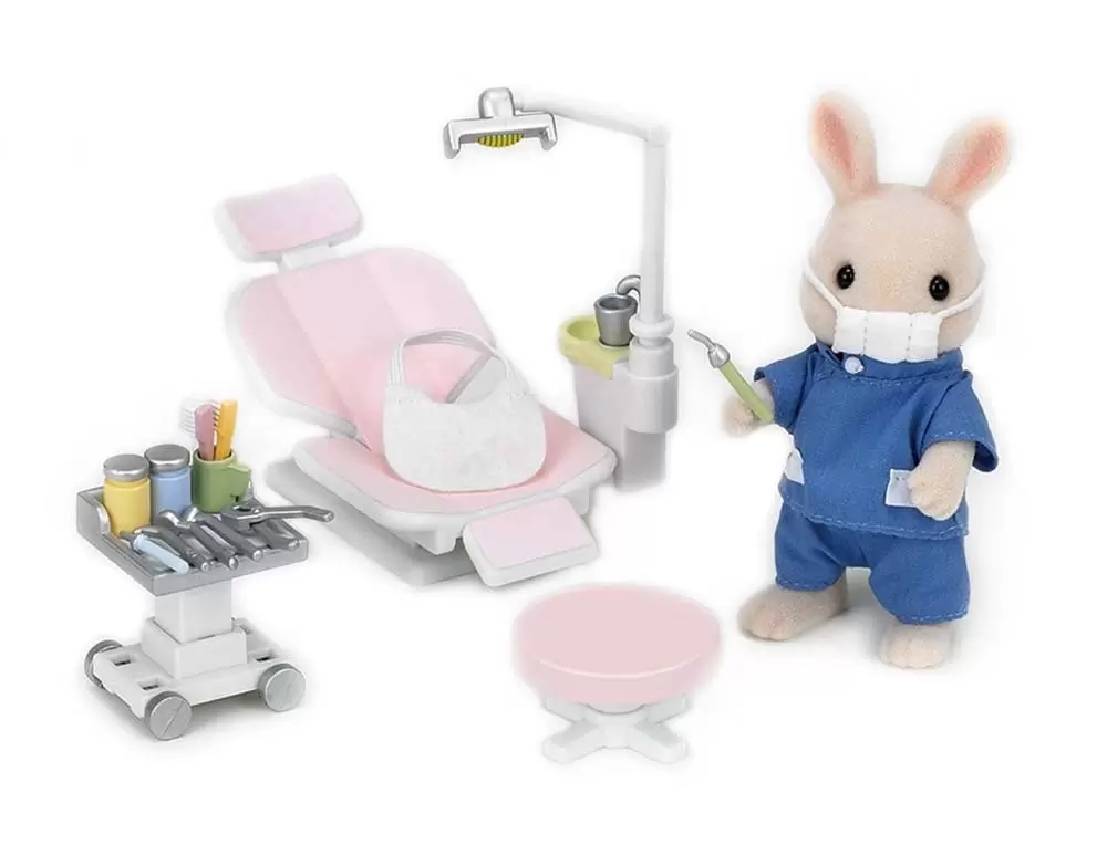 Calico Critters (USA, Canada) - Country Dentist Set