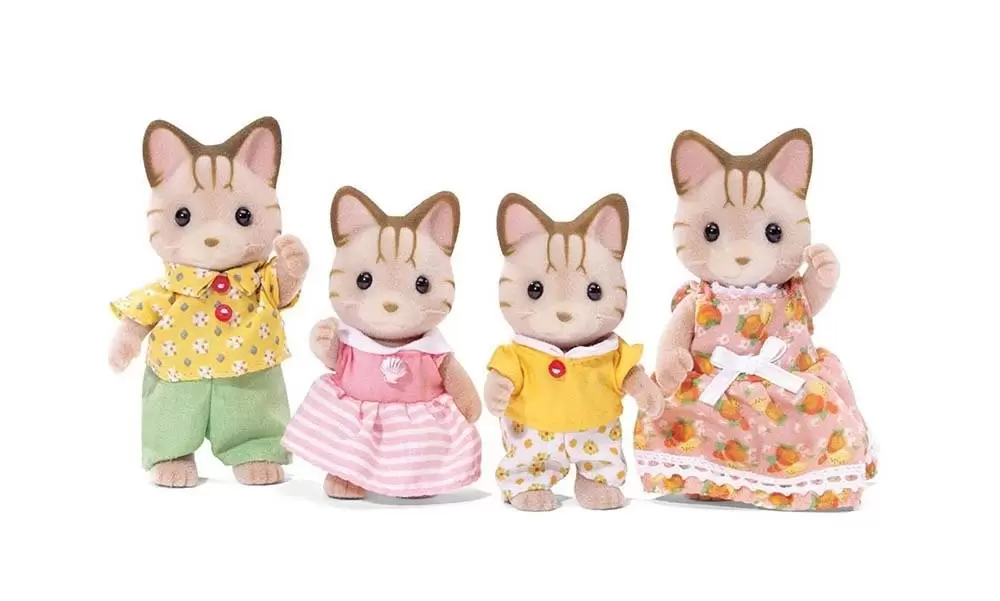 Calico Critters (USA, Canada) - Sandy Cat Family