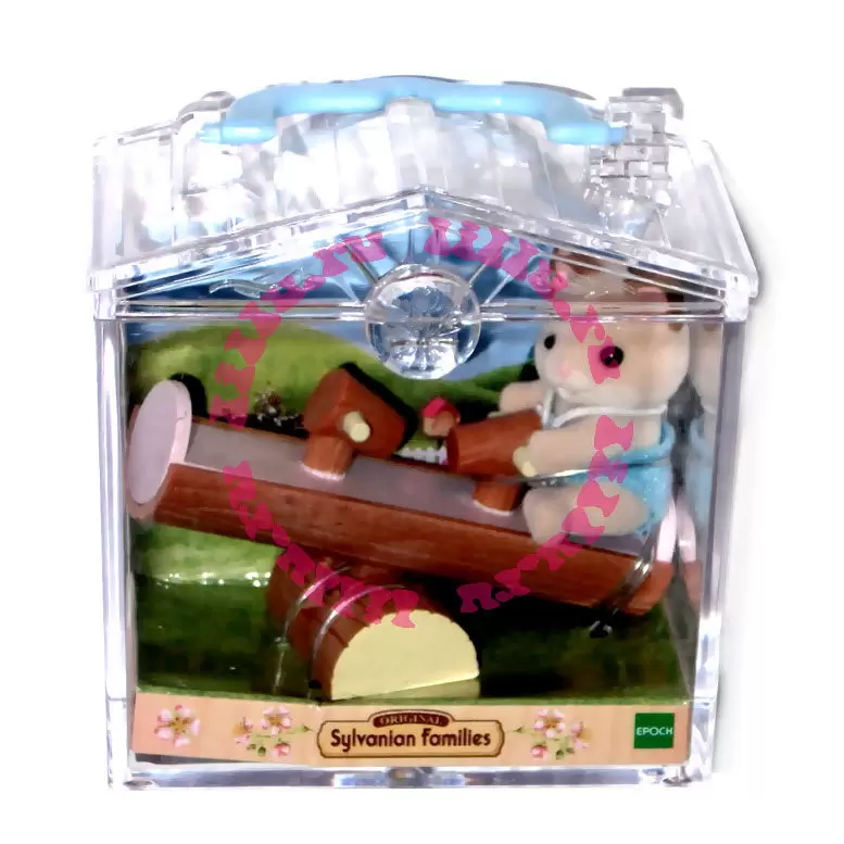 Sylvanian Families (Europe) - Baby Cat On See-Saw