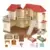 Beechwood Hall / City House With lights Gift Set With Brother and Sister Squirrel