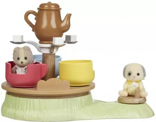 Calico Critters (USA, Canada) - Baby Playground Tea Cup Ride