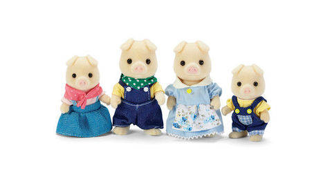 Oinks Pig Family - Calico Critters (USA, Canada) CC1470