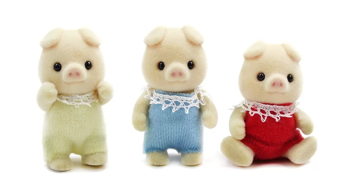 Calico Critters (USA, Canada) - Oinks Pig Triplets