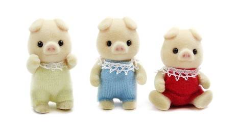 Oinks Pig Triplets - Calico Critters (USA, Canada) CC1453