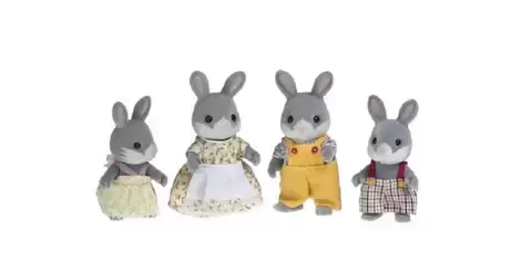 Calico critters store cottontail rabbit family