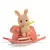 Critters in Mini Carry Cases - Bunny on Rocking Horse