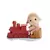 Calico Critters (USA, Canada) - Critters in Mini Carry Cases - Lamb on Train