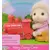 Calico Critters (USA, Canada) - Critters in Mini Carry Cases - Lamb on Train