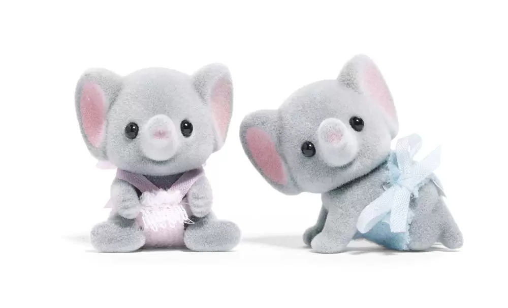 Calico Critters (USA, Canada) - Ellwoods Elephant Twins