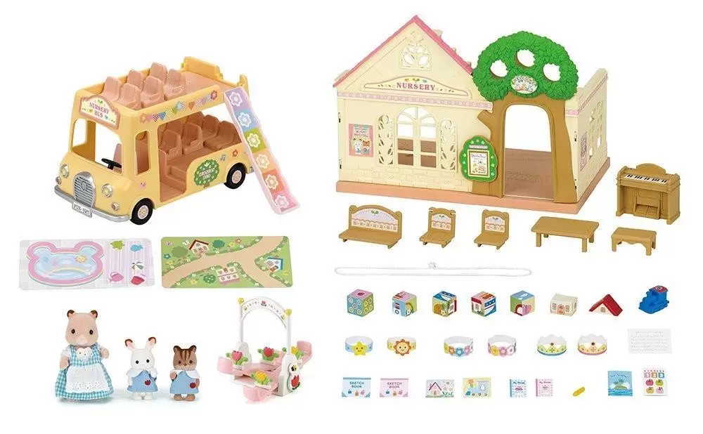 Calico Critters (USA, Canada) - Forest Nursery Gift Set