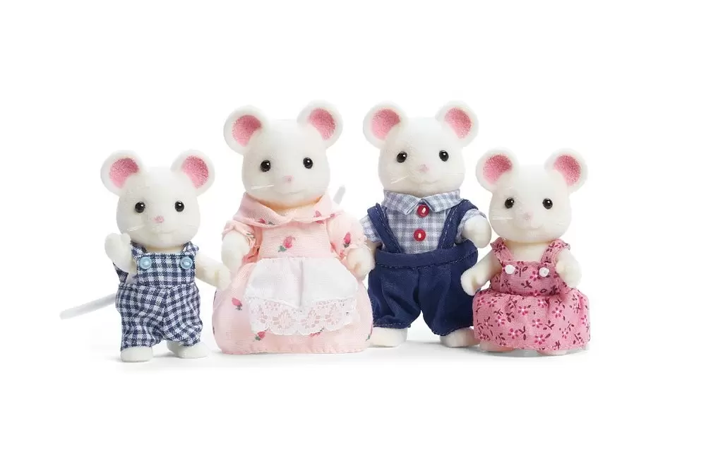 Calico Critters (USA, Canada) - Milky Mouse Family