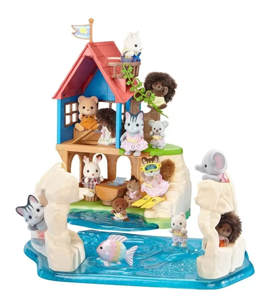 Calico Critters (USA, Canada) - Secret Island Playhouse