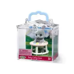 Critters in Mini Carry Cases - Bunny And Baby Walker