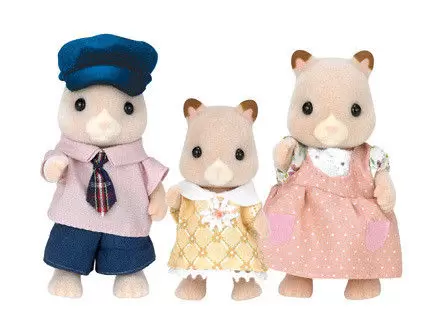 Calico Critters (USA, Canada) - Fluffy Hamster Family